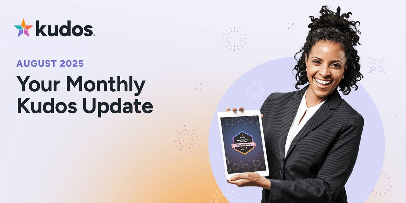Your Monthly Kudos Update