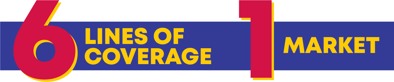 6 Lines of Coverage, 1 Market