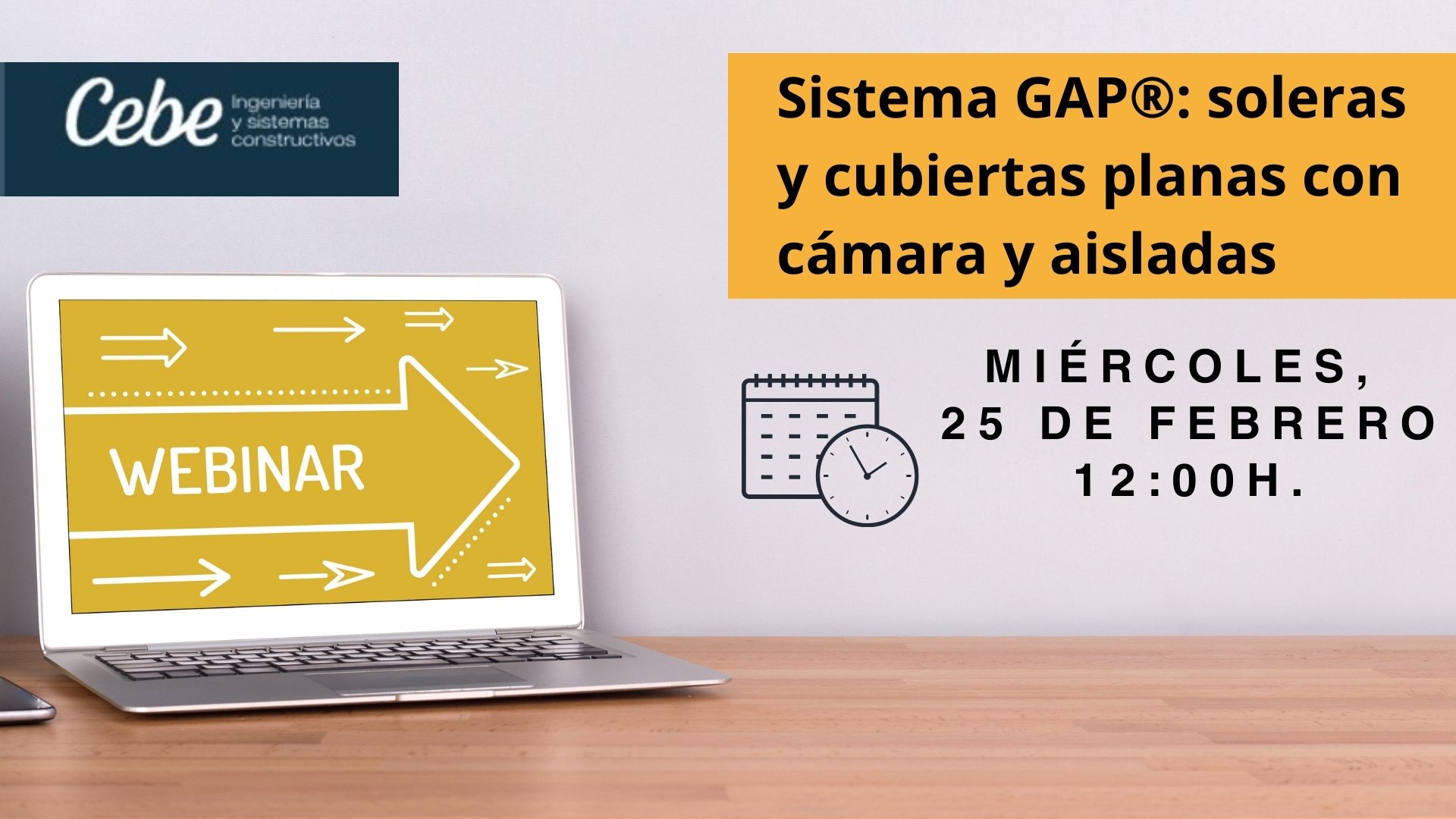Sistema GAP&reg;: soleras y cubiertas planas con c&aacute;mara y aisladas