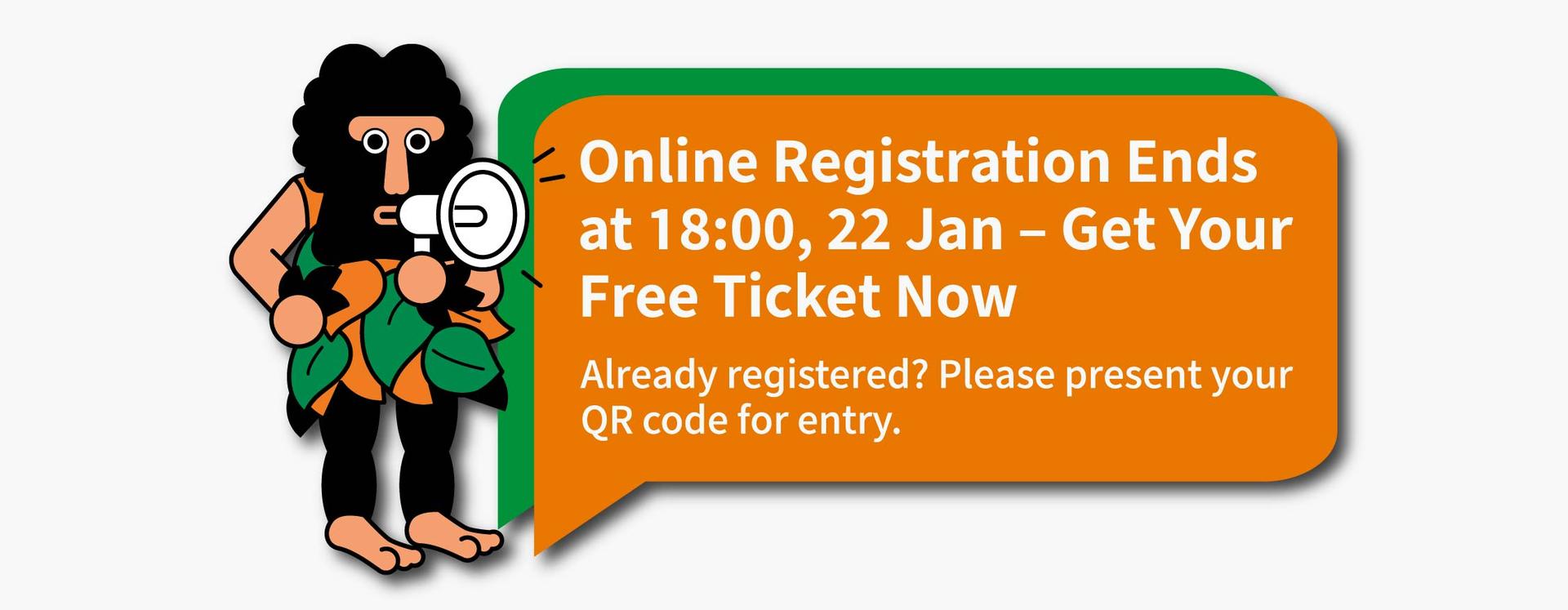 Get Your Free Ticket Now