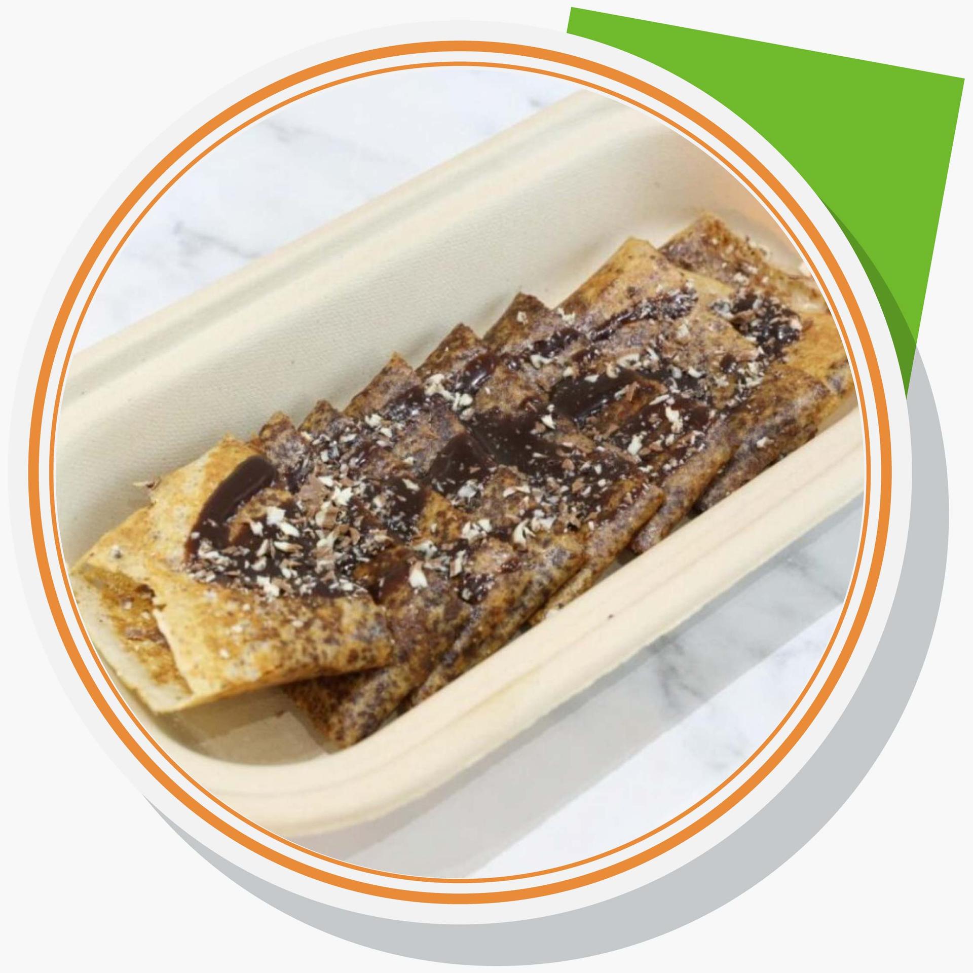 朱古力香蕉煎餅