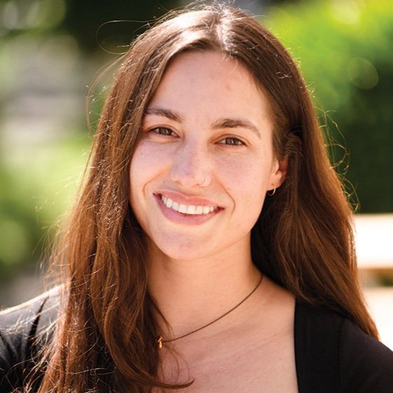 Portrait of Mary Kampa outdoors smiling