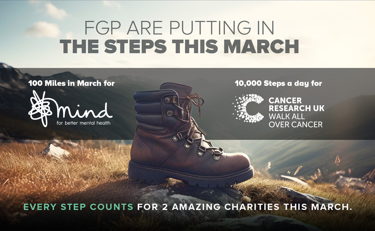 Putting in the steps this March