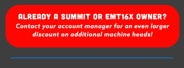 Contact your account manager for bigger discounts when you add a machine!
