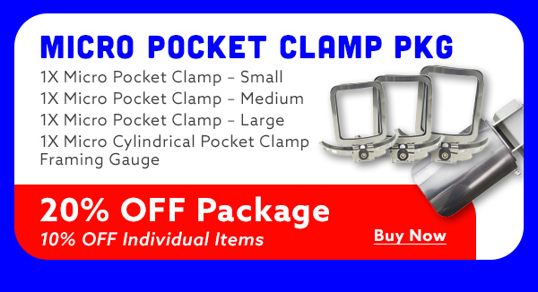Hooptech Micro Pocket Clamp Package