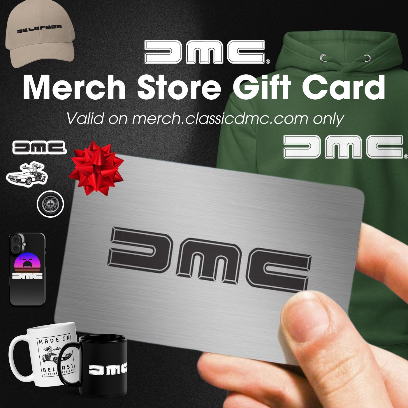 Click here to get a DMC Parts Store Gift Card!