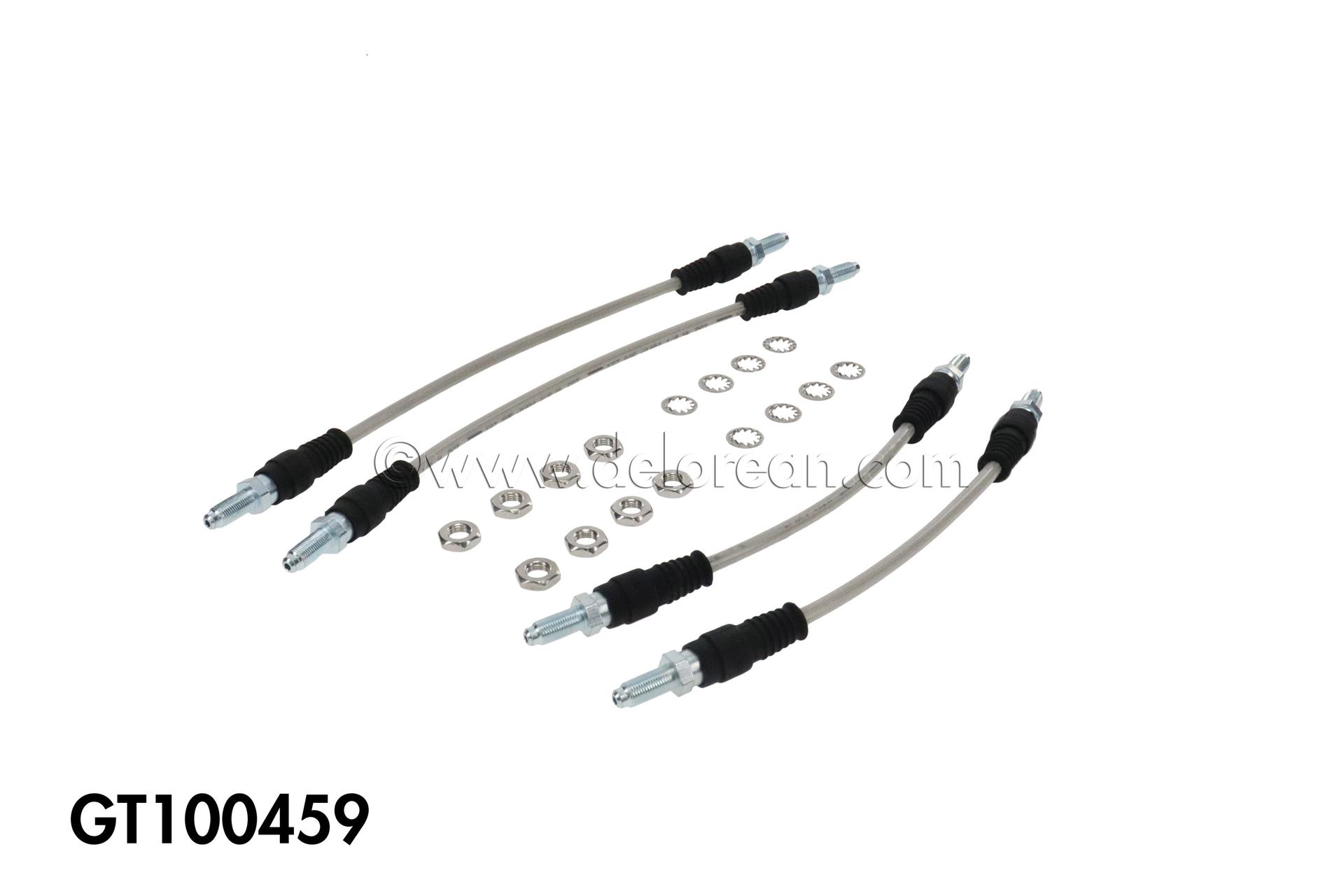 FRONT & REAR BRAKE HOSE KIT (STAINLESS)