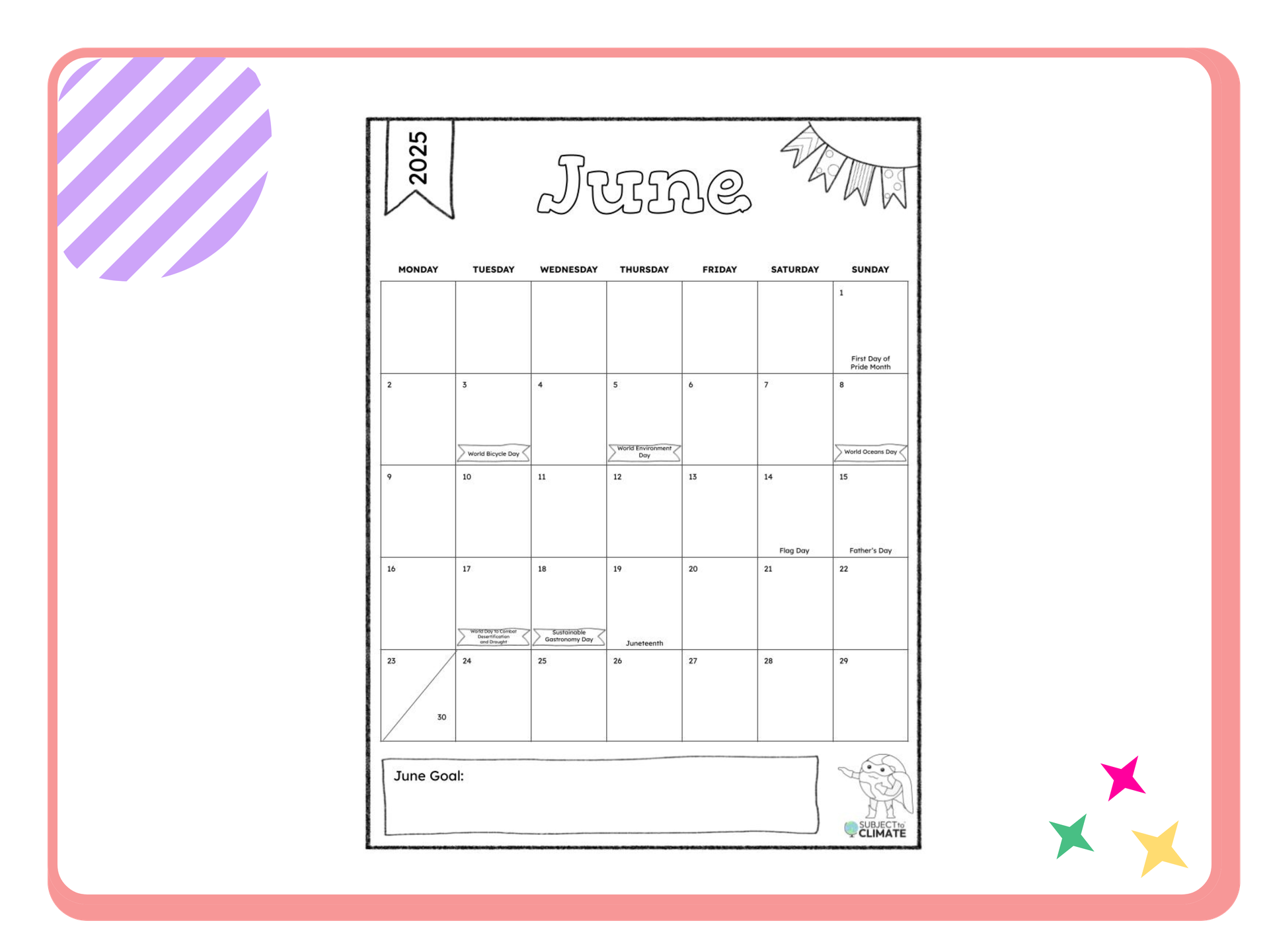 Back to School Activities for Middle School