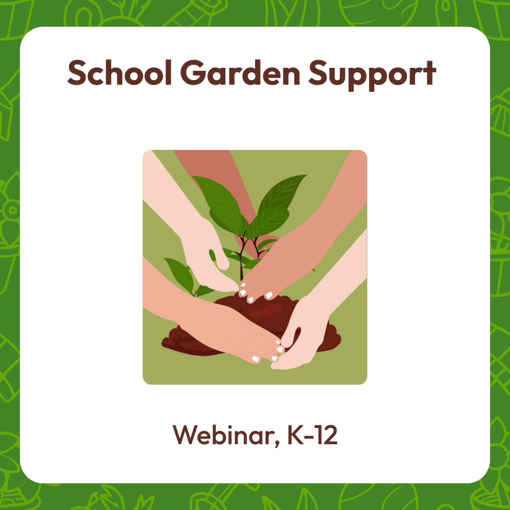 School garden support