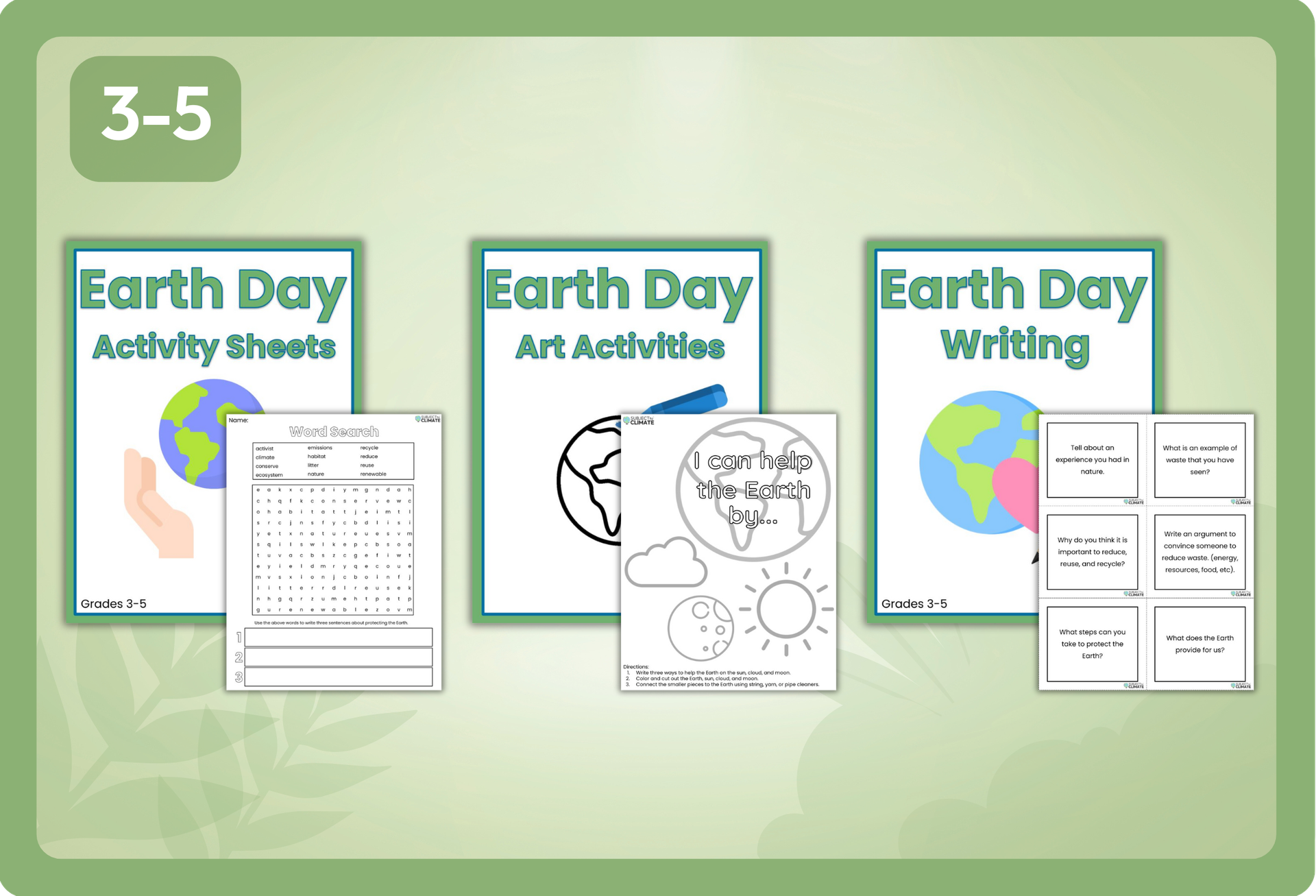 Earth Day Activities for Grades 3-5
