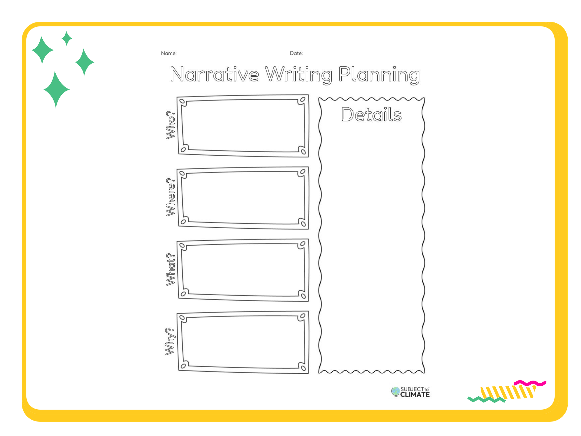 Narrative Writing: Trees