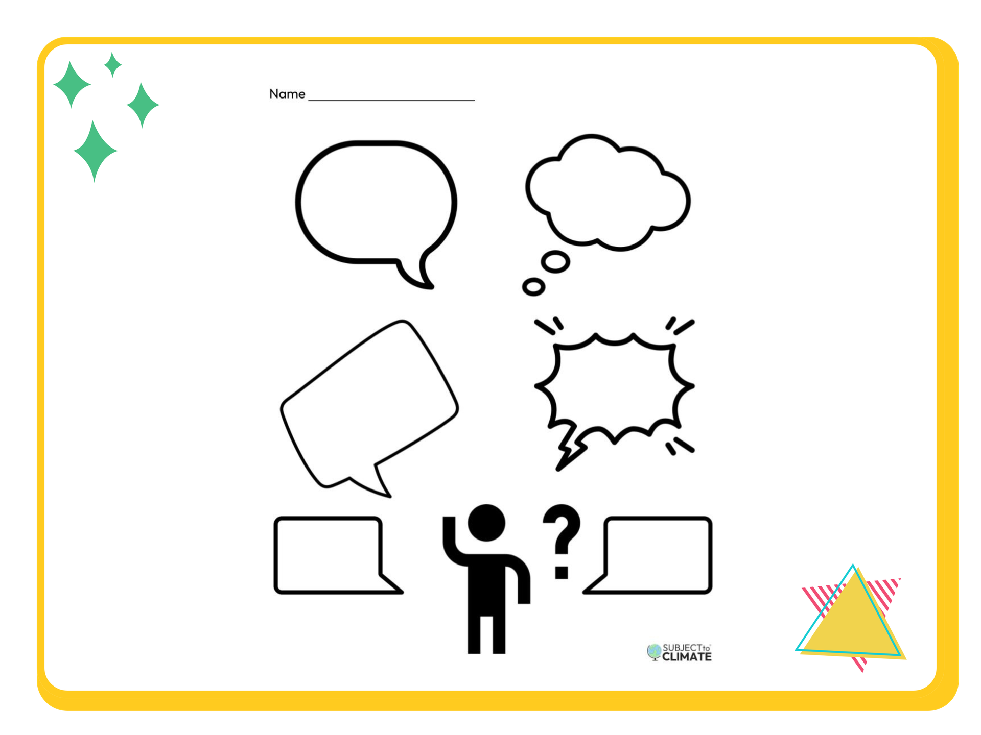 Brainstorming: What is Climate Change?