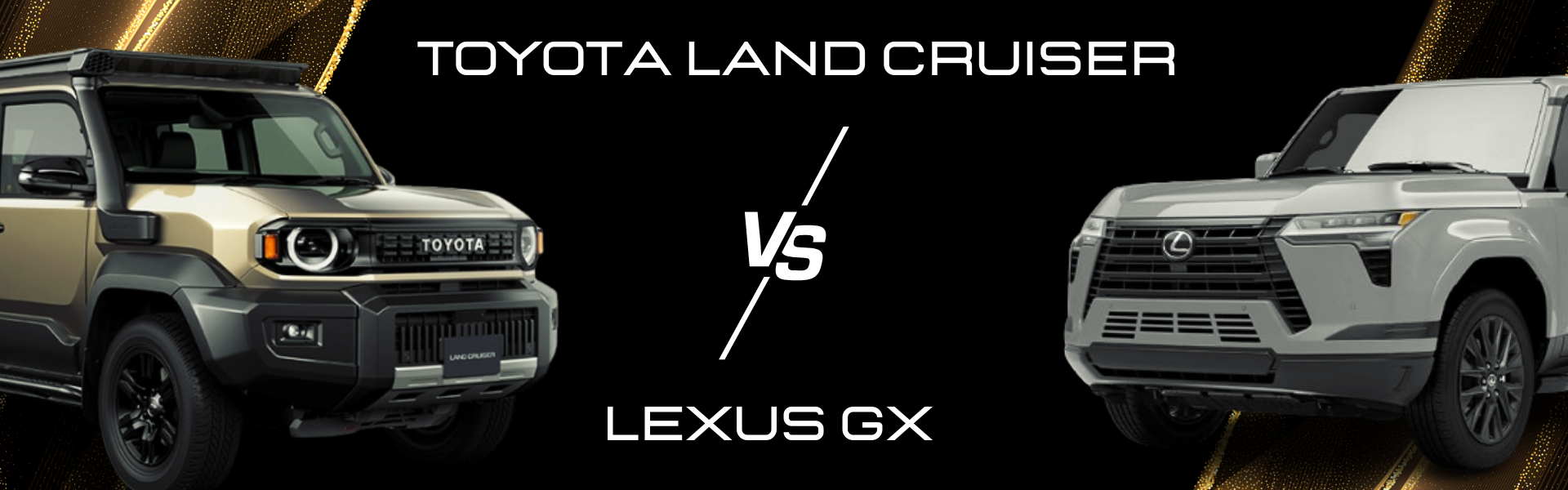 Toyota Land Cruiser VS Lexus GX | Penn Toyota, image size:1920x600