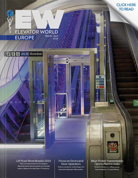 ELEVATOR WORLD Europe's March-April 2025 Issue