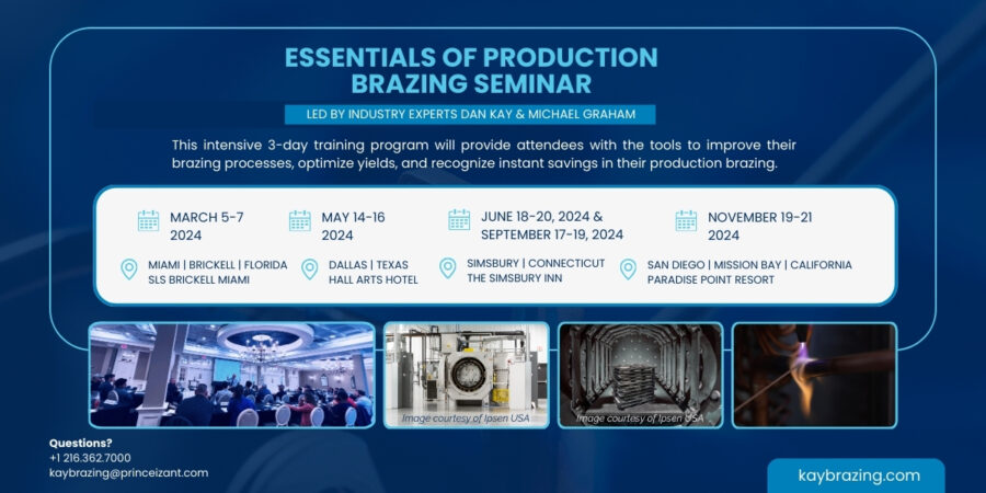 Dan Kay brazing seminar promo