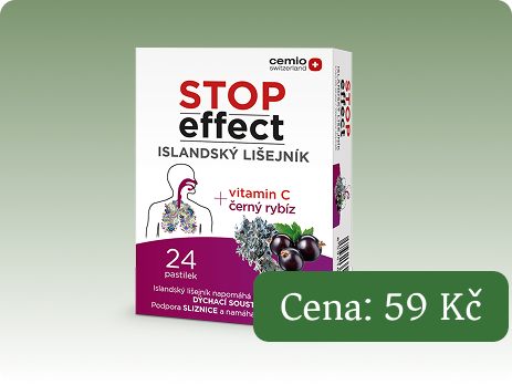 STOP effect islandský lišejník, Cena 59 Kč STOP effect islandský lišejník, Cena 59 Kč