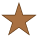bronze star icon