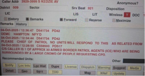 Chicago Police Told Officers 