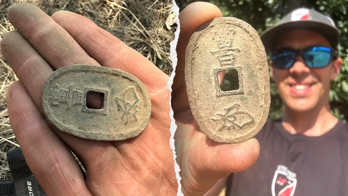 Metal detectorist searching Gold Rush campsite uncovers 'extremely rare' relic: 'Such a buzz'