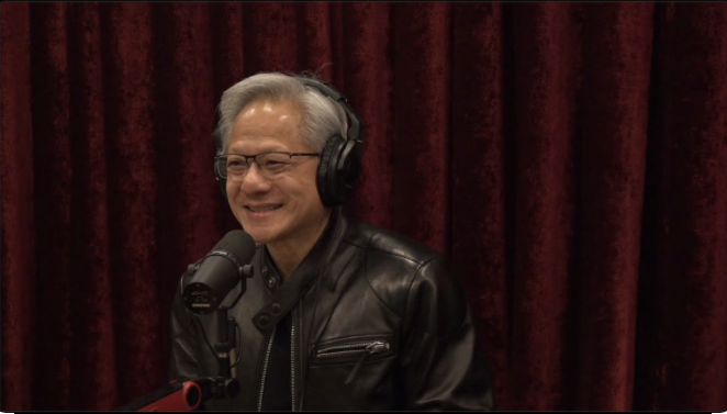 Nvidia CEO Jensen Huang Praises Trump on Joe Rogan Podcast: ‘Very Practical, Common Sense, and Logical’