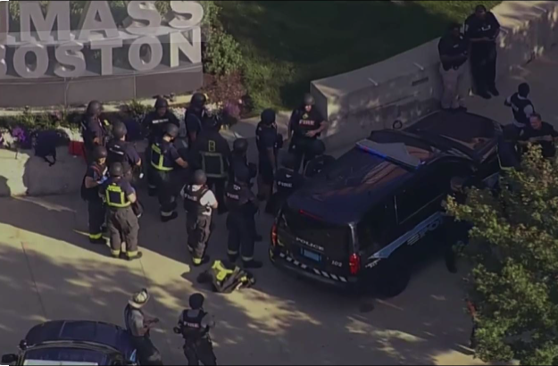 BREAKING: Police respond to report of shots fired at UMass Boston