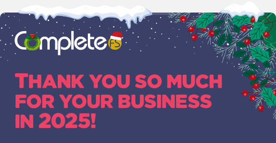 Thank you so much for your business in 2025