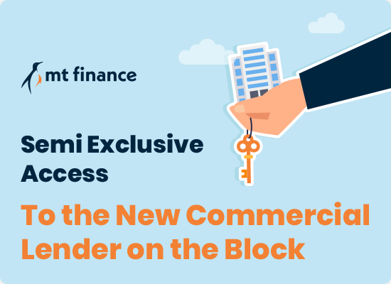 Semi Exclusive Access - To the New Commercial Lender on the Block