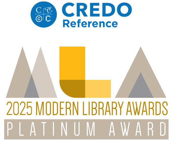2025 MLA Awards: Credo Reference Wins Platinum
