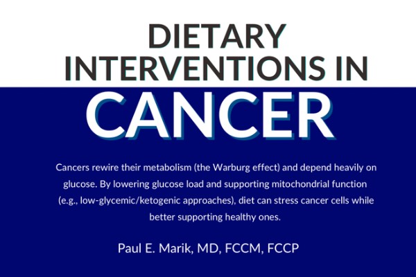 Dietary Interventions in Cancer