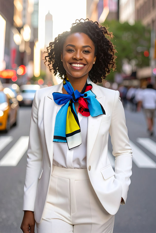 SILK CRÊPE DE CHINE SCARVES SILK CRÊPE DE CHINE SCARVES