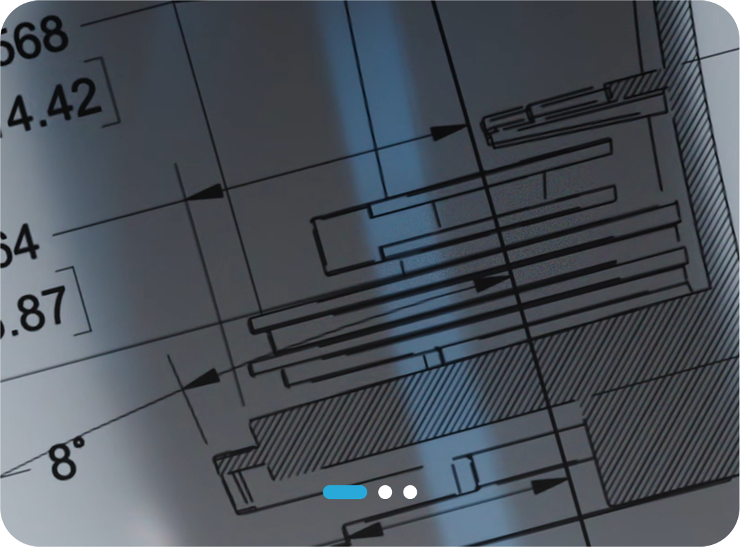 a blueprint on a screen