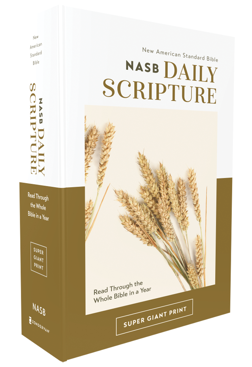 NASB Daily Scripture Super Giant Print NASB Daily Scripture Super Giant Print