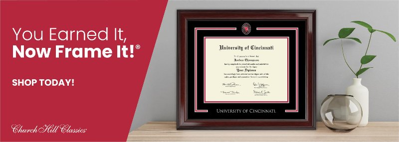 Church Hill diploma frame ad
