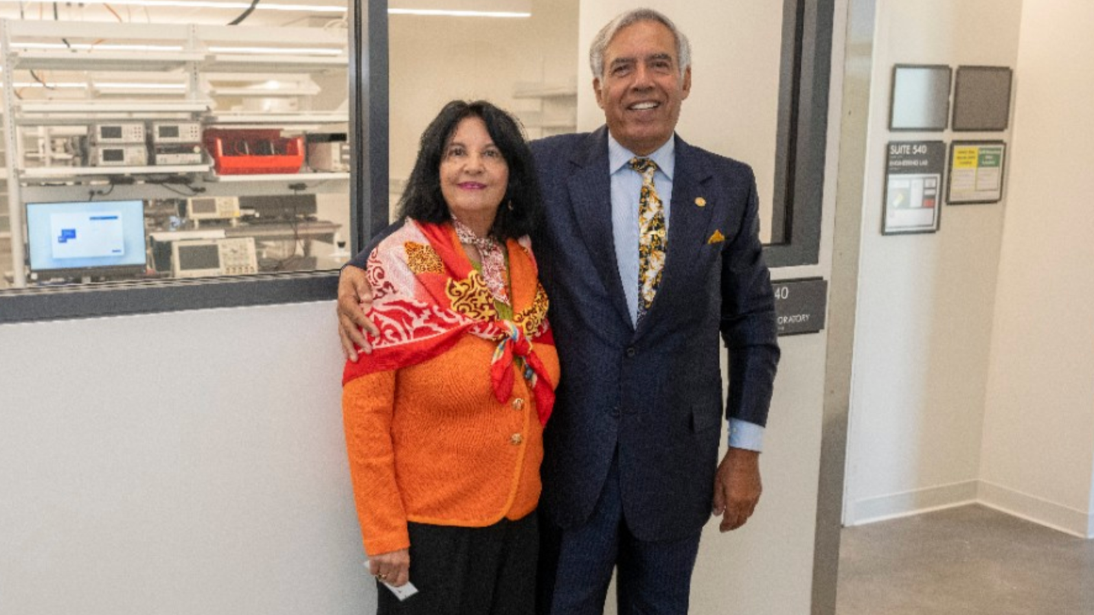 Mohammad H. Qayoumi and Najia Karim