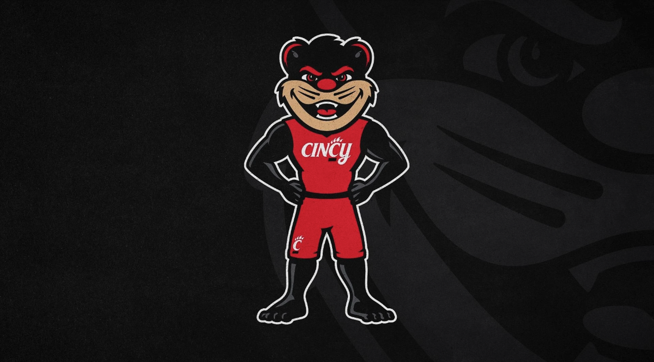UC refreshed bearcat mascot