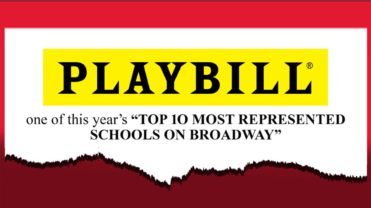 Playbill Top 10 Most Represented Schools on Broadway