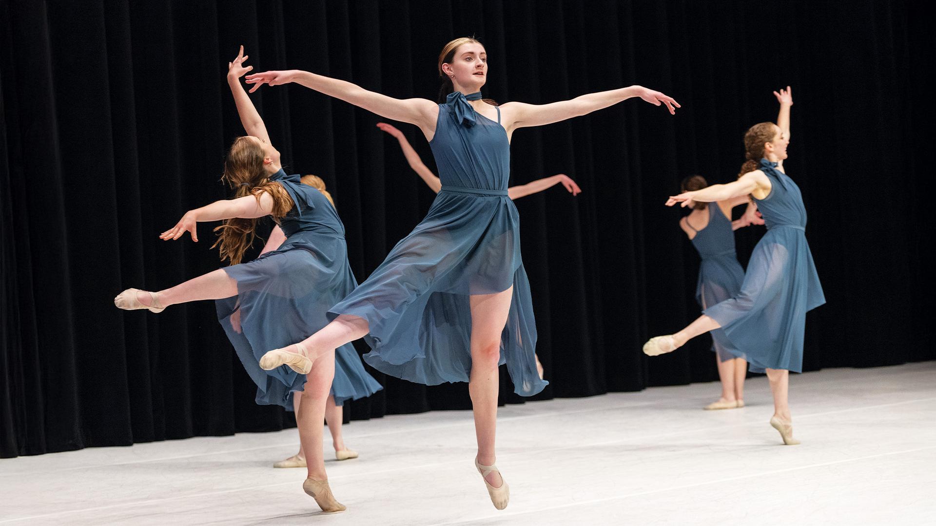 CCM students dancing at Moveable Feast