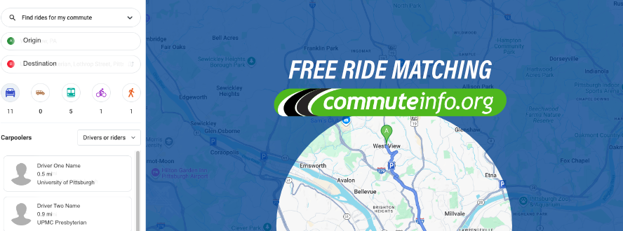 Ride Matching Services from CommuteInfo