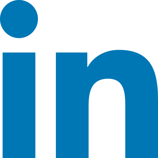 a blue and black logo