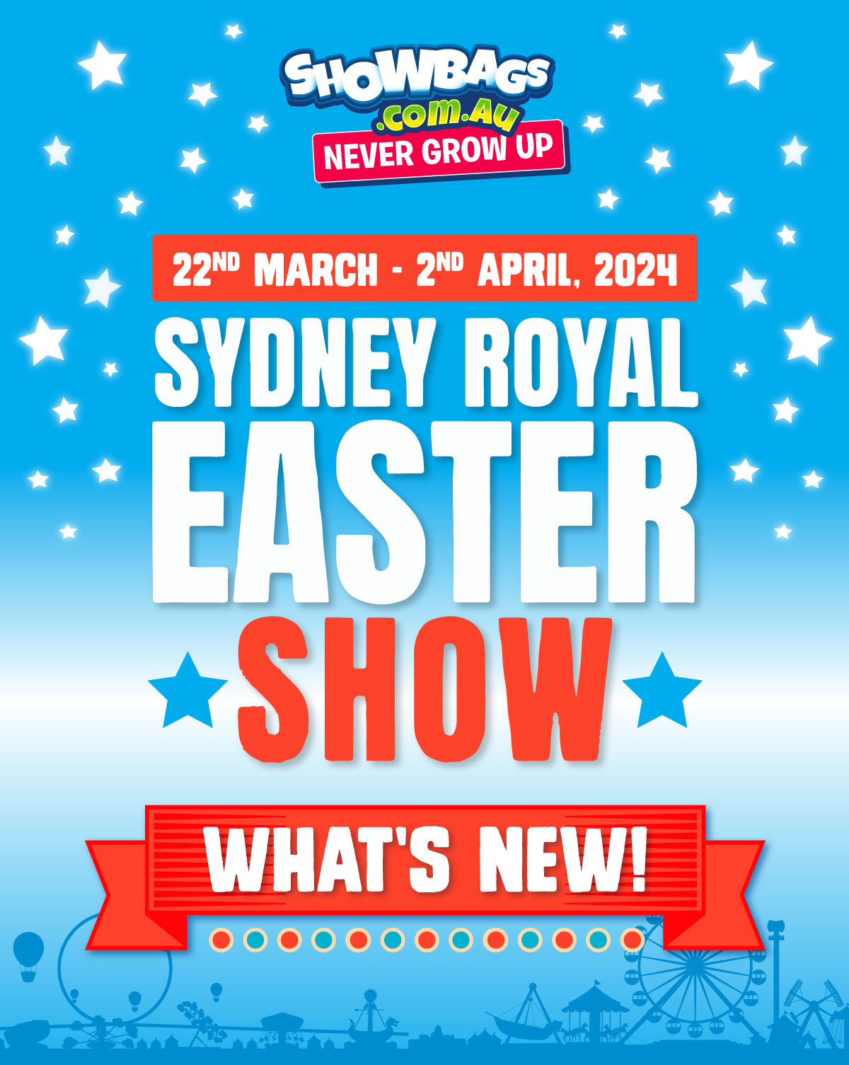 Check Out Our New Showbags EXCLUSIVE to Sydney Show! Showbags
