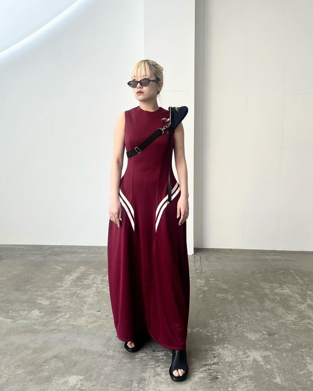 mame kurogouchi 15ss メッシュレイヤード - トップス 