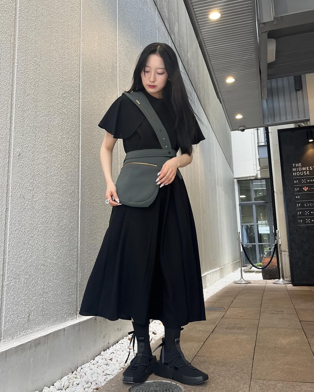 mame kurogouchi 15ss メッシュレイヤード - トップス 