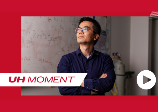 UH moment thumbnail of a man standing in front of a whiteboard. There is a white play button and text that says UH Moment.