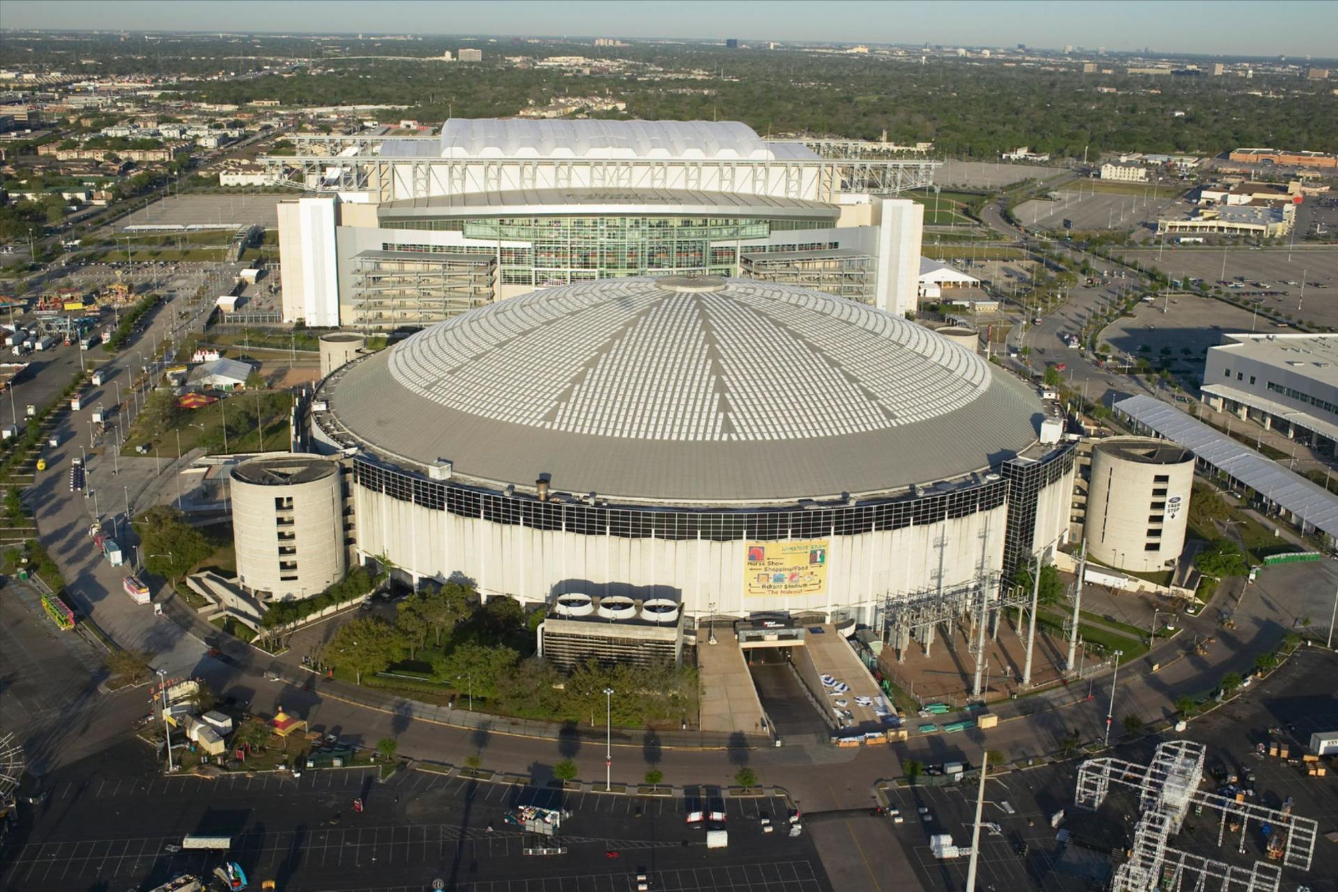Image of the Houston Astrodome.