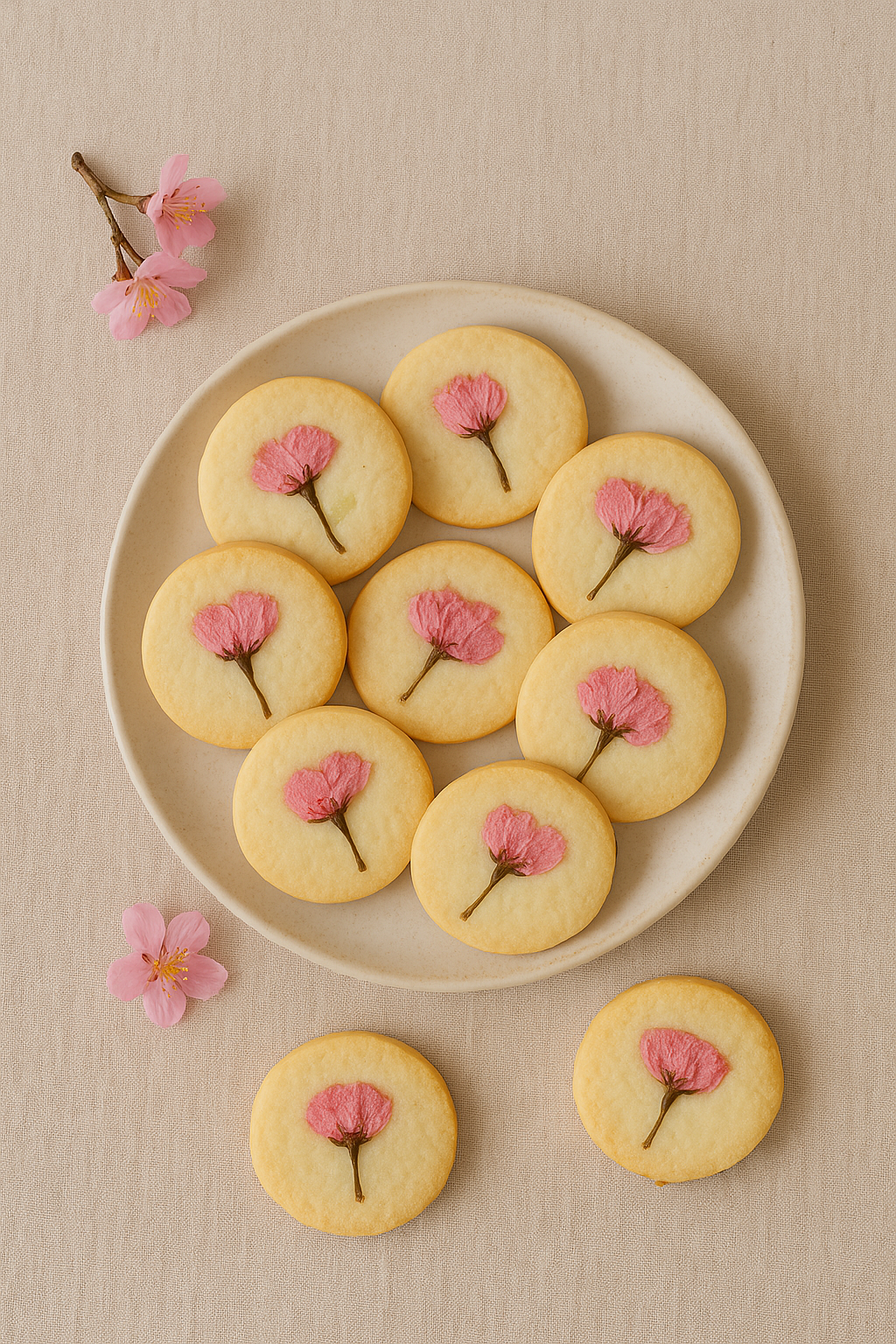salted sakura flowers