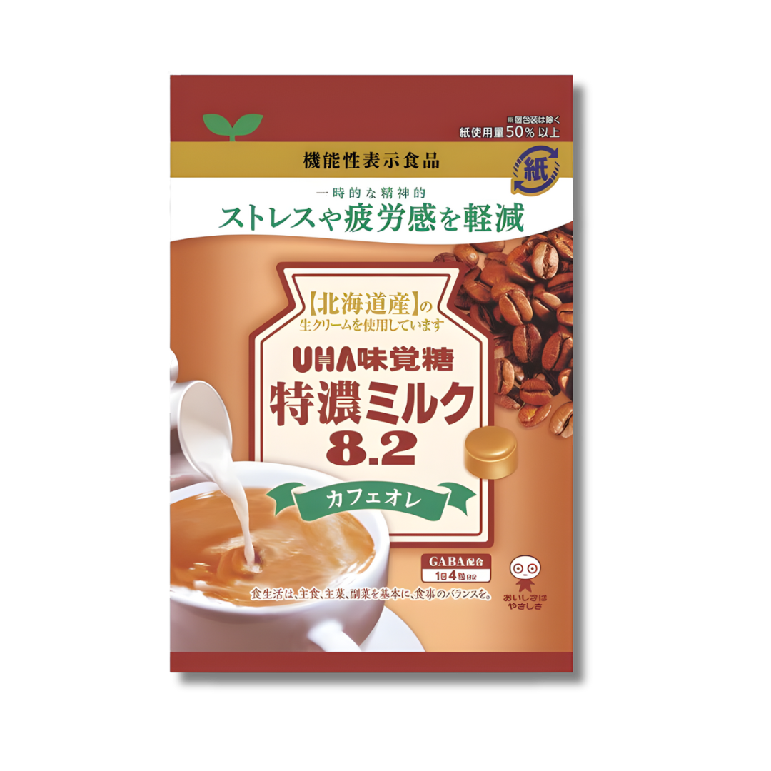 UHA Extra Rich Milk 8.2 Café au Lait (GABA) UHA Extra Rich Milk 8.2 Café au Lait (GABA)