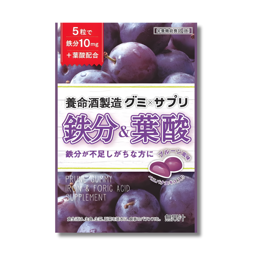 Yomeishu Gummy Iron & Folic Acid Yomeishu Gummy Iron & Folic Acid
