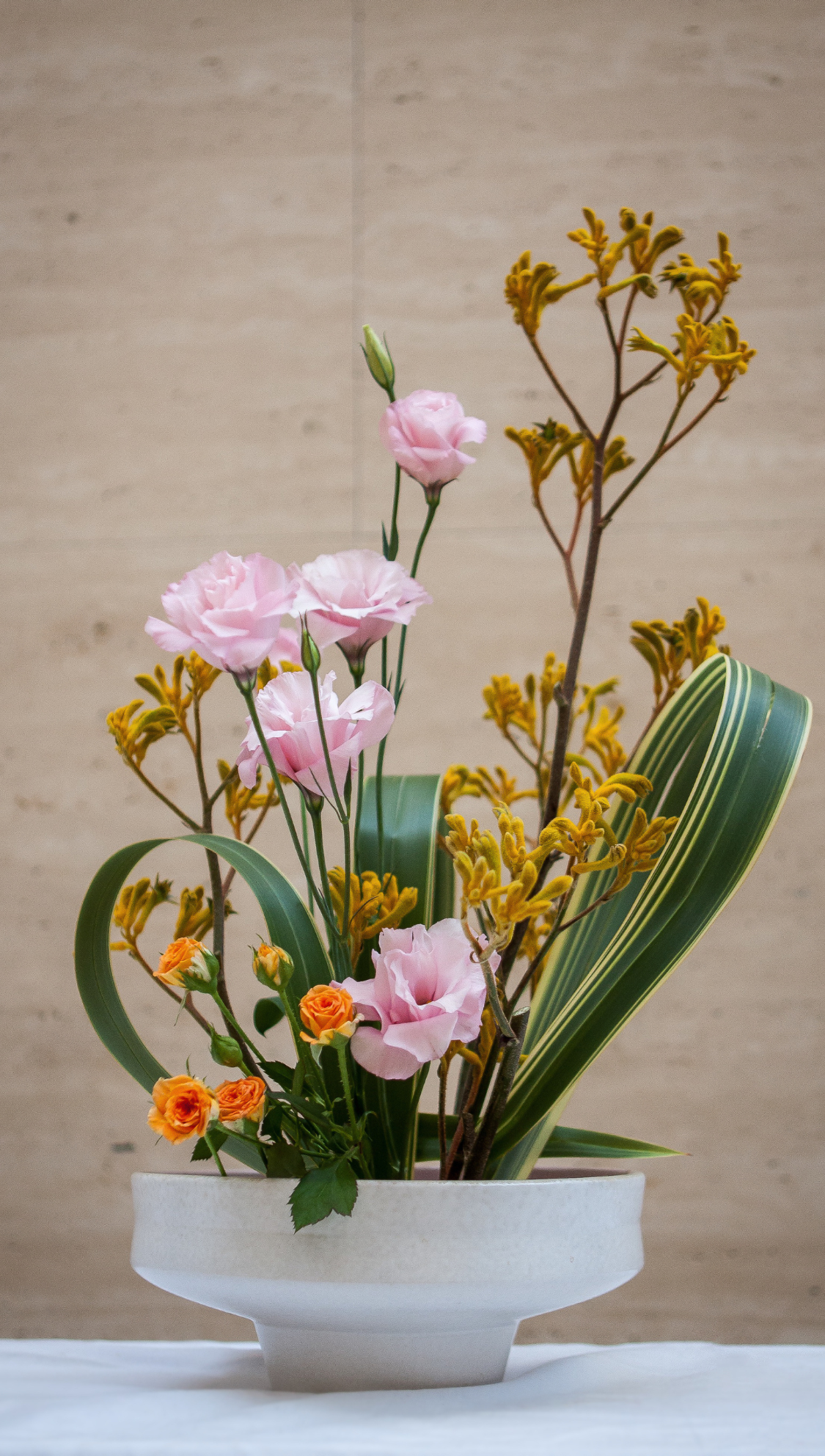 Woman with a flowers