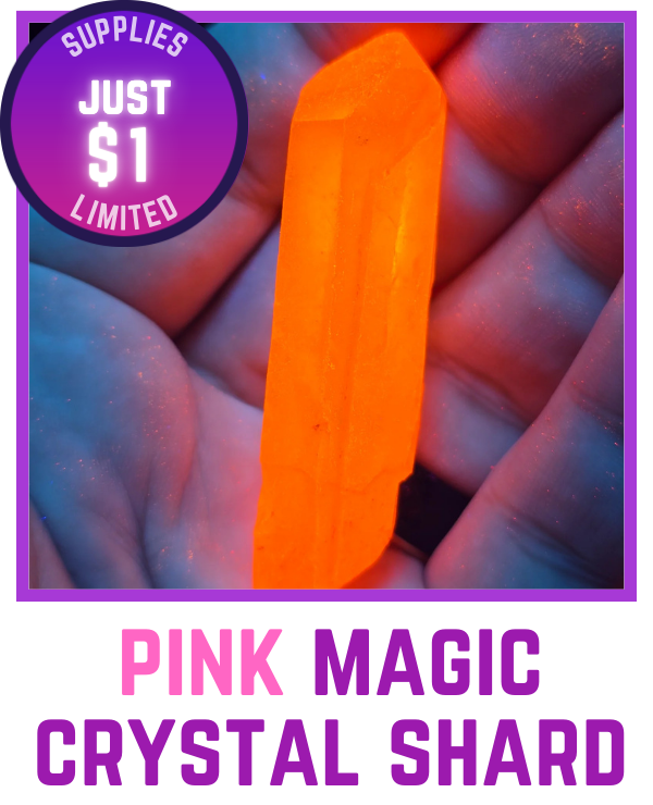 Pink Magic Crystal Shard