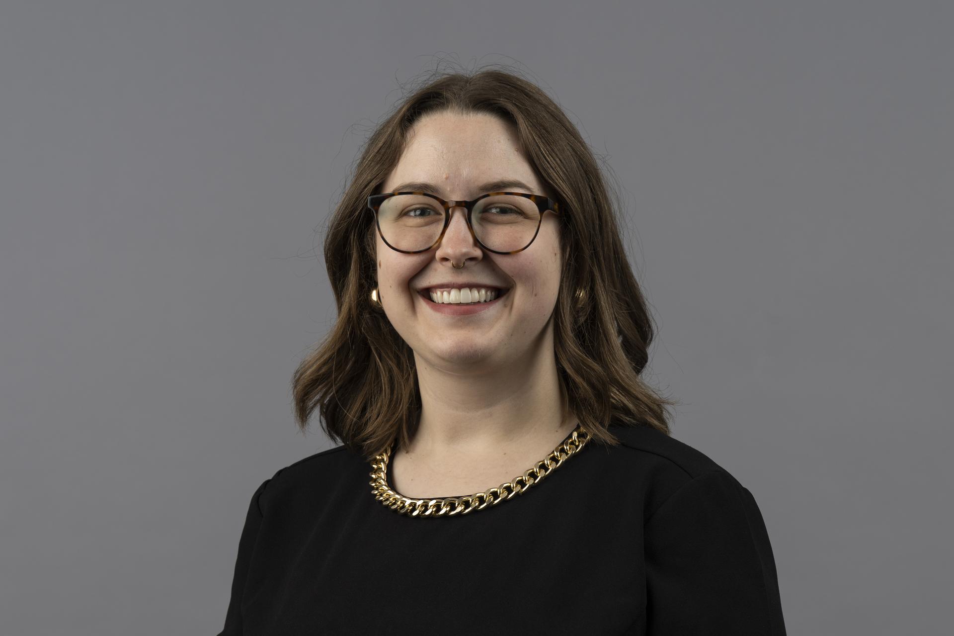 Portrait of Rachael Woolfork. 